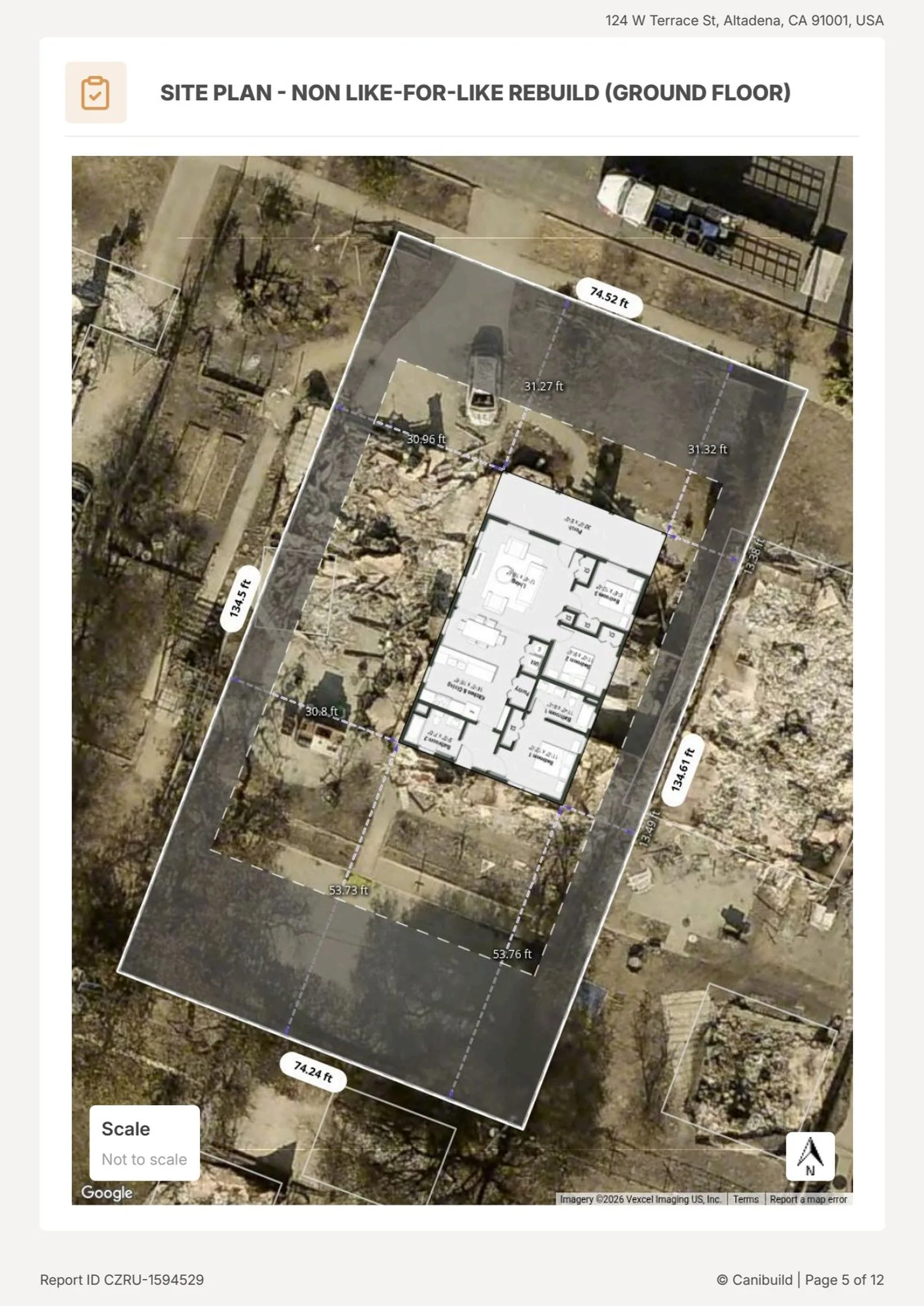 Auto-Generated Site Plan