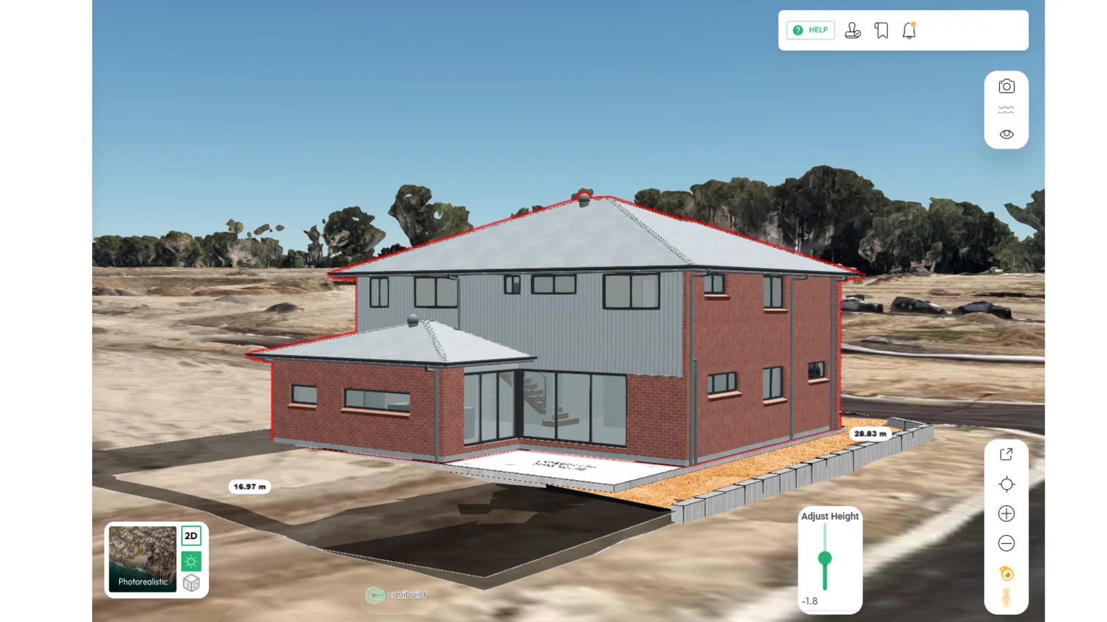3D Site Plan Software for contractors